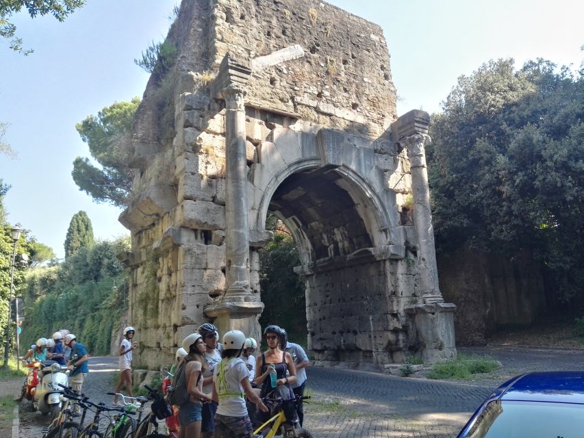 Rome: Appian Way Aqueducts Bike Tour (UPG Catacombs & Lunch) - Porta San Sebastiano and the old city walls
