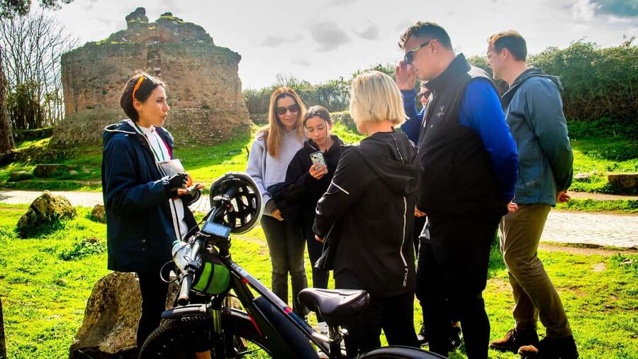 Rome: Appian Way Aqueducts Bike Tour (UPG Catacombs & Lunch) - St. Callixtus Catacombs on the five-hour tour