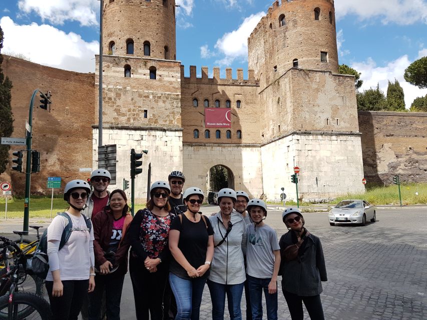 Rome: Appian Way Aqueducts Bike Tour (UPG Catacombs & Lunch) - Parco degli Acquedotti and Roman engineering