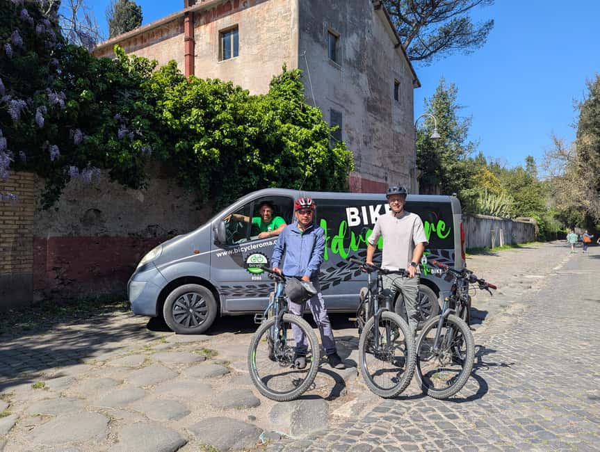 Rome: Appian Way, Catacombs & Aqueducts by eBike + Transfer - What the e-bike changes