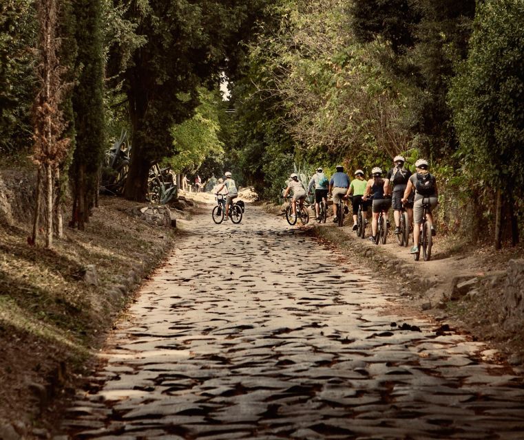 Rome: Appian Way, Catacombs, & Roman Aqueducts E-bike Tour - The Appian Way, where Roman history becomes scenery