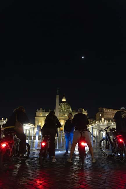 Rome by Night: E-bike Small Group Tour -Food & Wine (Option) - Theatre of Marcellus and the Jewish Ghetto