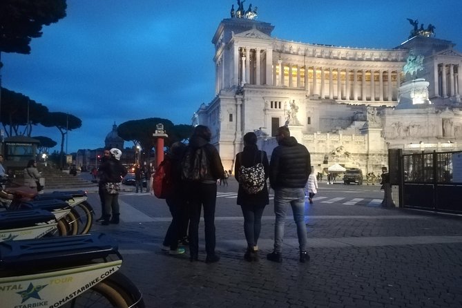 Rome by Night E-Bike Tour with Pizza Option - The Roman Forum and Palatine Hill