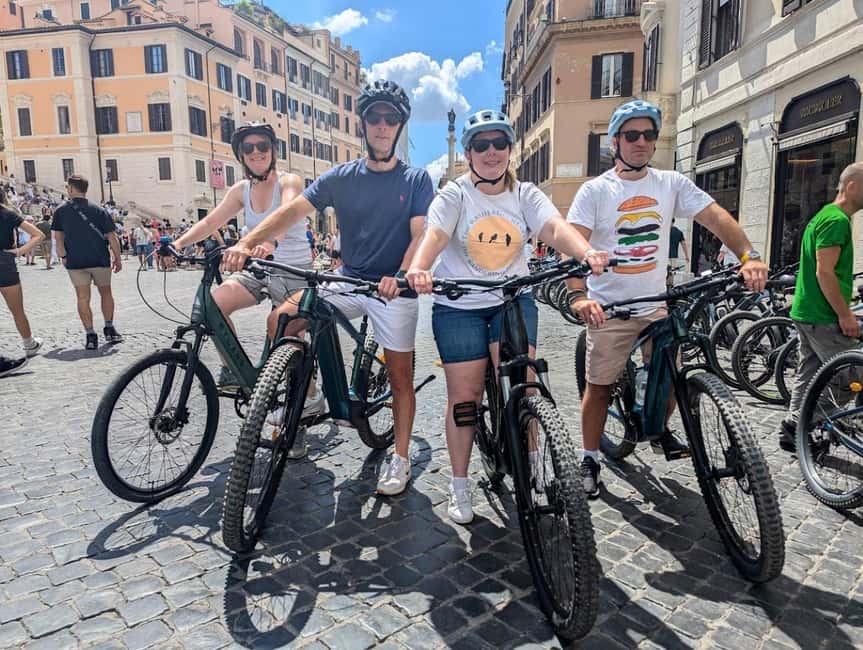 Rome: City Highlights Electric Bike Tour - Circus Maximus and the Colosseum