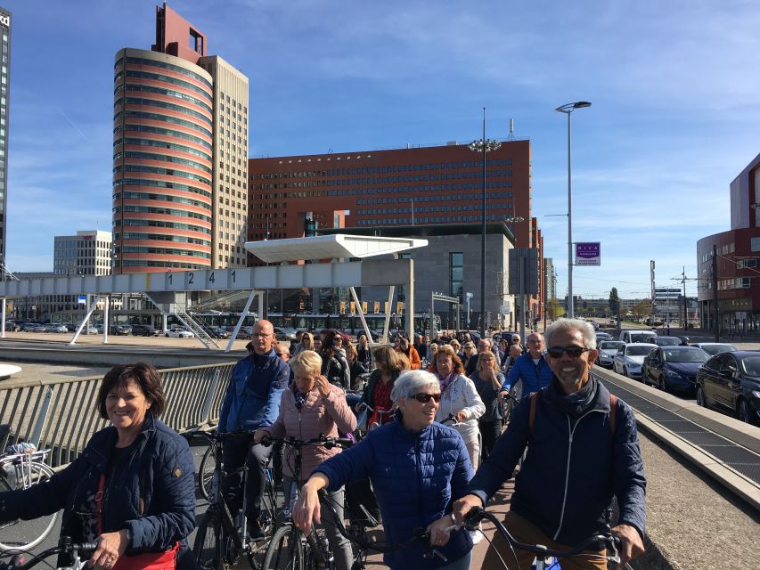 Rotterdam: 2.5-Hour Highlights Bike Tour - The Erasmus Bridge and the Nieuwe Maas