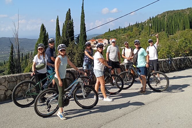 Rural Biking & Wine Tasting Tour in Dubrovnik - Walking through Sokol Grad fortress