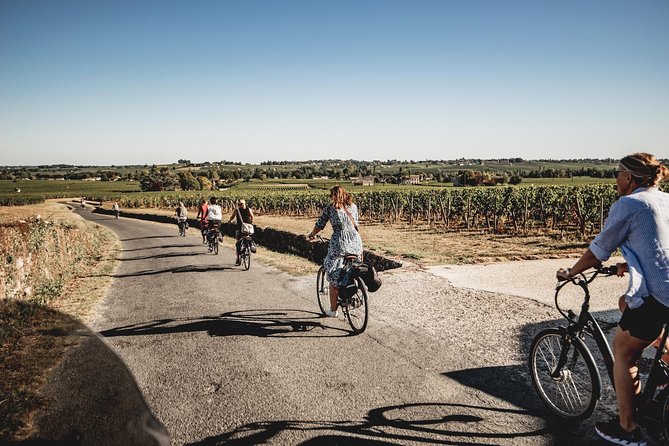 Saint-Emilion Electric Bike Day Tour with Wine Tastings & Lunch - 9:30 a.m. From Bordeaux to the Saint-Émilion Region