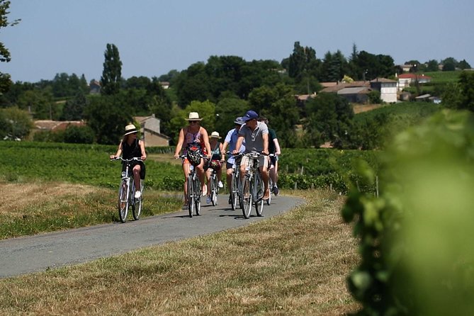 Saint-Emilion Small-Group Electric Bike Wine Tour Tastings & Lunch from Bordeaux - What the $228.66 price really buys you