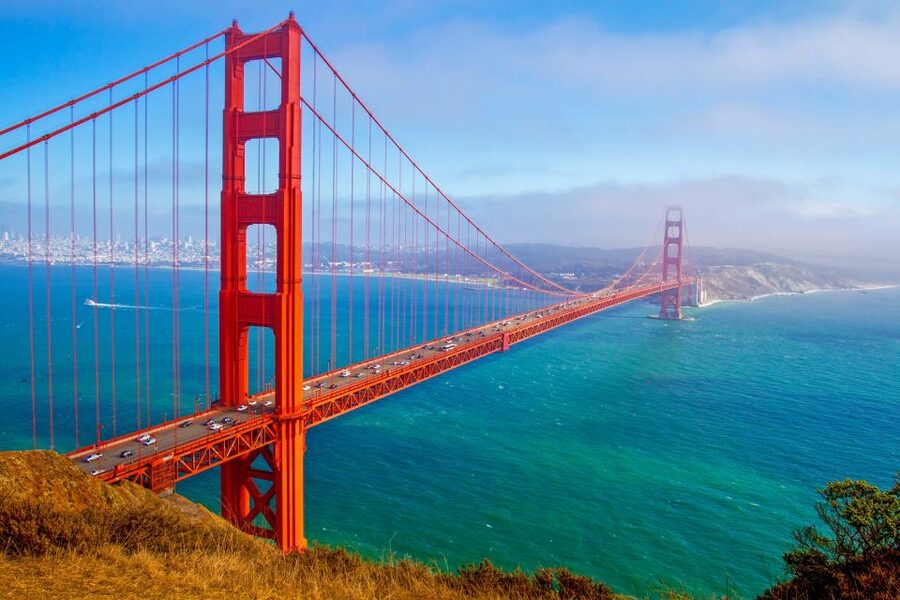 San Francisco: Exclusive Bike, Beer, and Boat Tour - Crossing the Golden Gate Bridge by bicycle