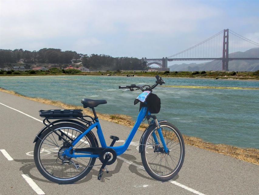 San Francisco: Golden Gate Bridge E-Bike Rental - Riding toward the Golden Gate Bridge