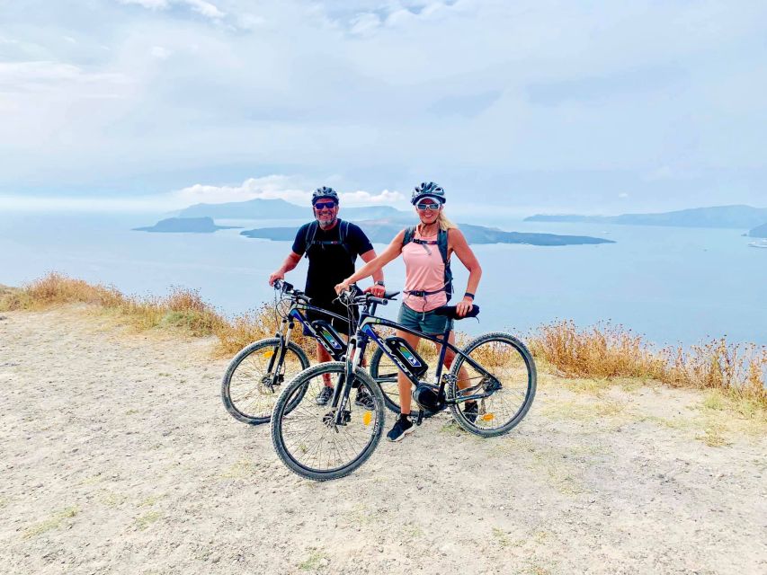 Santorini: Around the Island by Electric Bike - Guide Style and Group Pace