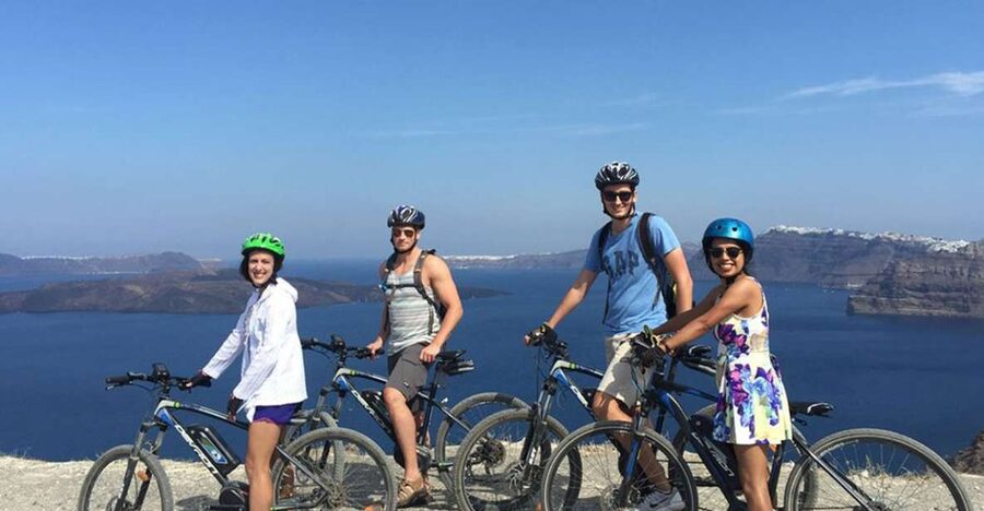Santorini: Around the Island by Electric Bike - Vineyard Roads Toward Megalochori