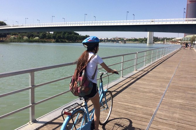 Seville Bike Tour with Full Day Bike Rental - Plaza de España and María Luisa Park