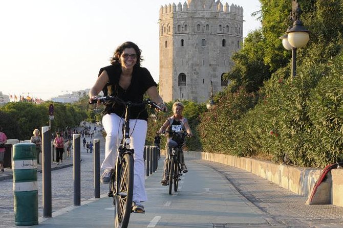 Seville Electric Bike Tour - Small Group - The old tobacco factory and Seville’s civic center