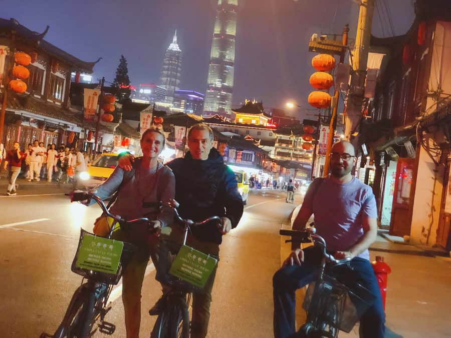 Shanghai Charming Night Small Group Bike Tour - Key points to know before booking