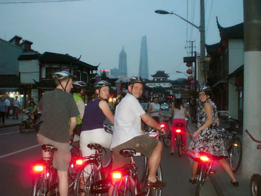 Shanghai Charming Night Small Group Bike Tour - The Bund, where the tour earns its keep