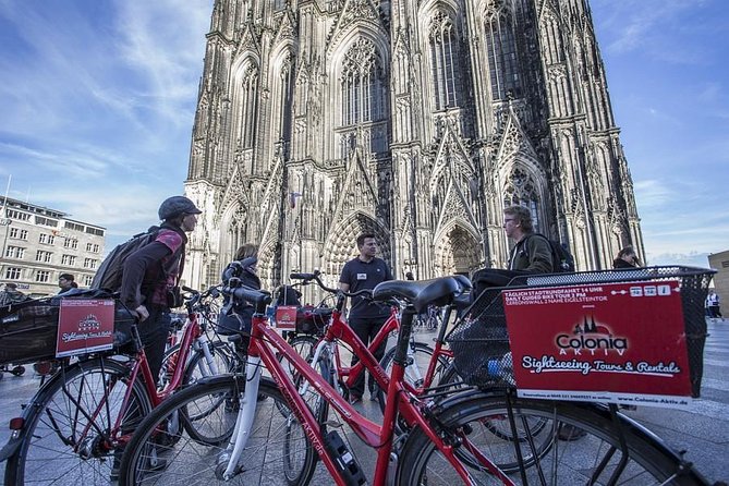 Small-Group Bike Tour of Cologne with Guide - The Hohenzollern Bridge and its cathedral view