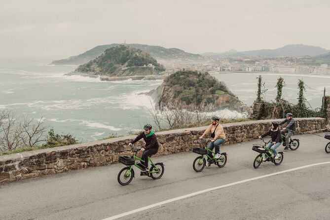 Small-Group Electric Bike Tour in San Sebastián - The nearly one-kilometer tunnel is the unusual stop