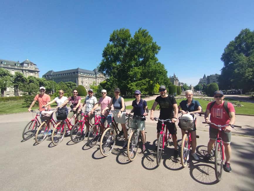 Strasbourg: Guided Bike Tour with a Local Guide - The European Quarter and Parc de l’Orangerie