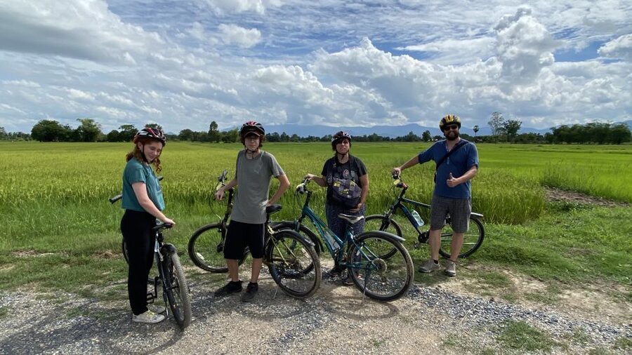 Sukhothai: Historical Park & Countryside Cycling Tour - Rice paddies, canals, and Kao Laung Mountain