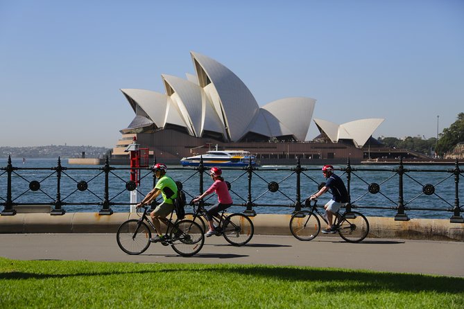 Sydney Bike Tours - Finishing at the Sydney Opera House