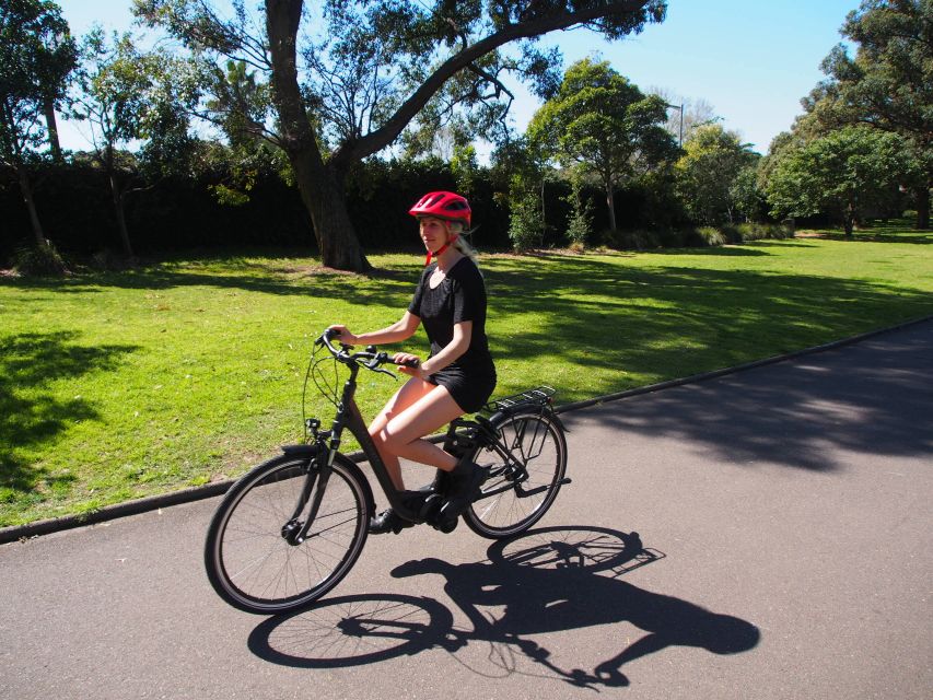 Sydney: Guided Harbour E-Bike Tour - Lavender Bay and the welcome snack stop