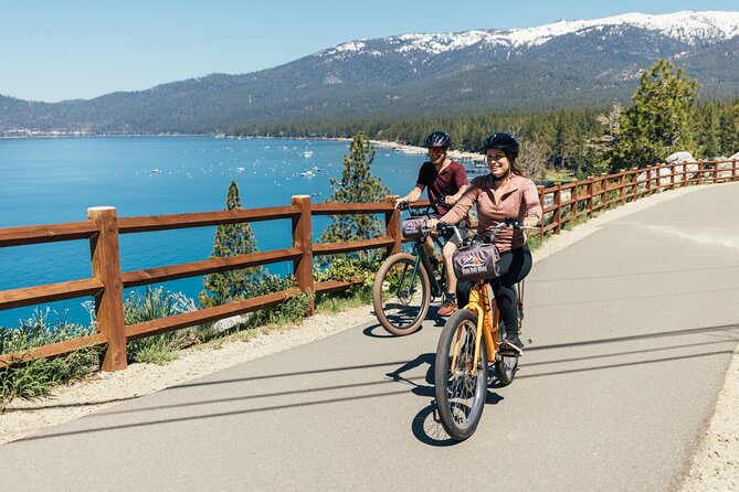 Tahoe Coastal Self-Guided E-Bike Tour - Half-Day | World Famous East Shore Trail - Beaches, Coves, and Stops Along the Way