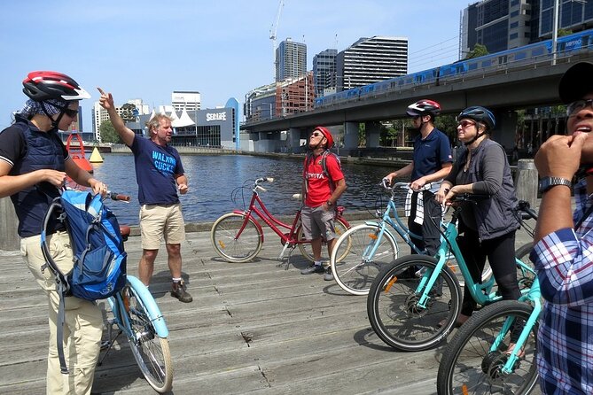 The Best of Melbourne Bike Tour - Starting beside the Yarra at Southbank