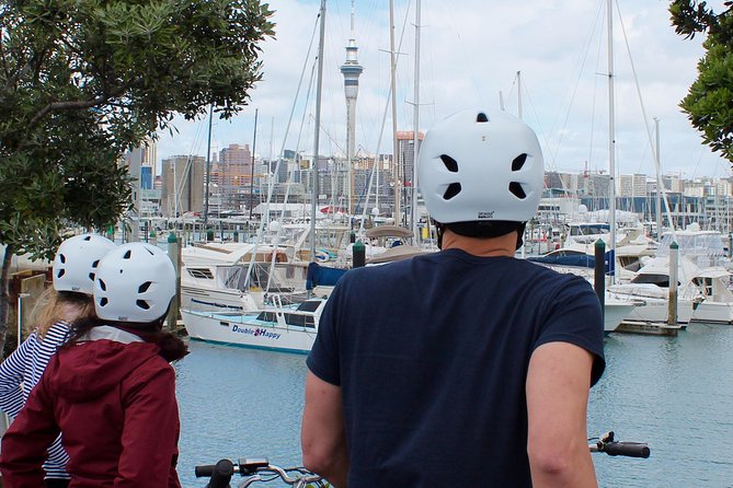 The Classic: our most popular electric bike tour of Auckland's Highlights - Getting comfortable on the electric mountain bike