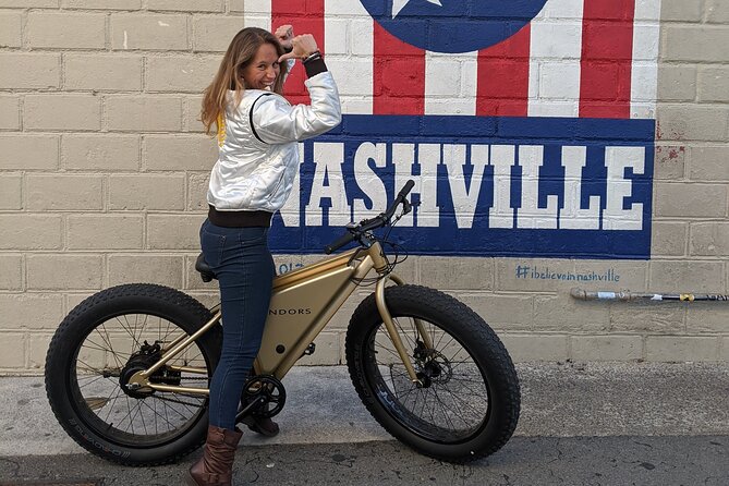 The Original Music City Electric Bicycle Guided City Tour 16miles - The Gulch and the ride back