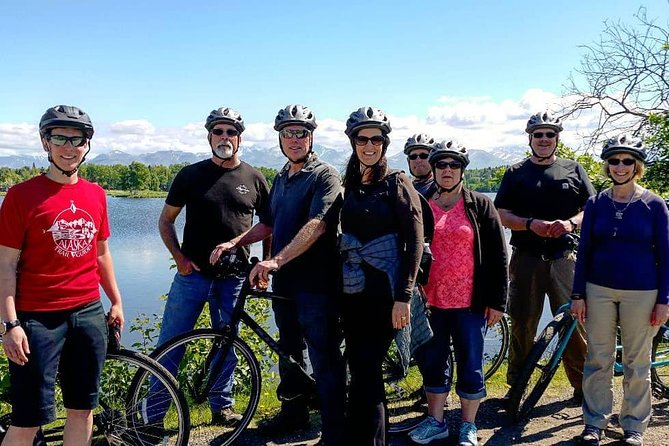 Tony Knowles Coastal Trail Scenic Bike Tour - MOST POPULAR - Point Woronzof: wide views across Cook Inlet