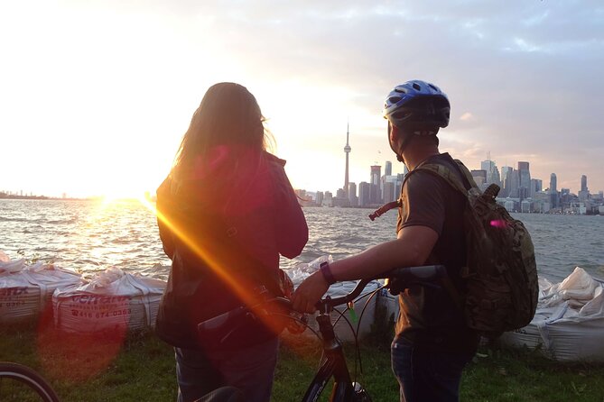 Toronto Islands Evening Bike Tour - The Royal Canadian Yacht Club and waterfront views
