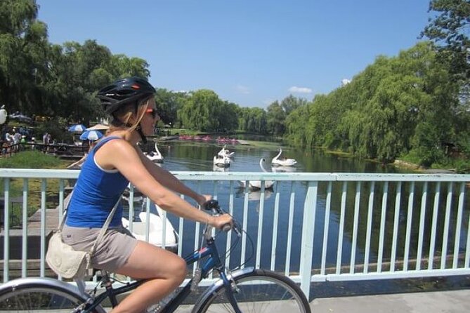 Toronto Islands Morning Bike Tour - The Royal Canadian Yacht Club and waterfront views