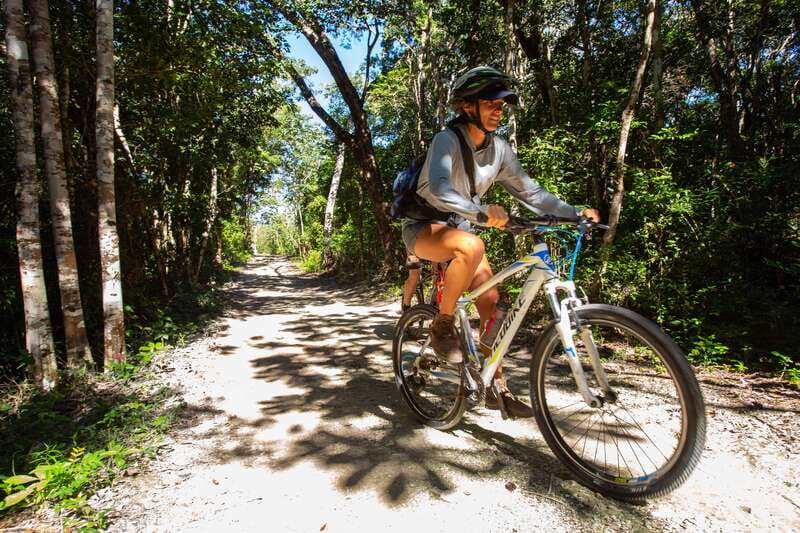 Tulum: Cenote Trail Bike Tour - From Avenida Tulum to quiet jungle paths