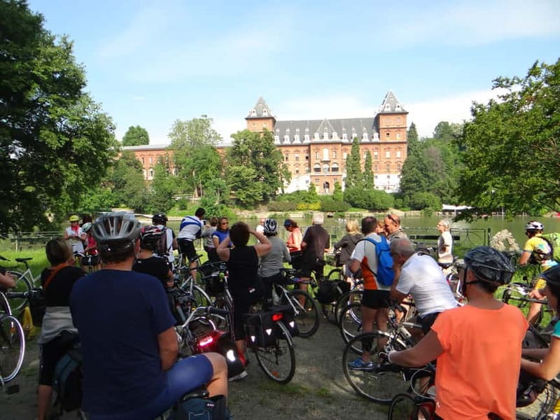 Turin: City Highlights Guided Bike Tour - Piazza San Carlo and Turin’s elegant center