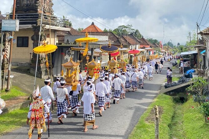 Ubud: Downhill Cycling with Volcano, Rice Terraces, and Meal - The road conditions and effort level