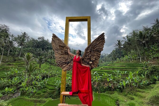 Ubud: Zipline, Bali Swing, and Sky Bike in a Private Rice Terrace - Three aerial rides above Ubud’s rice fields