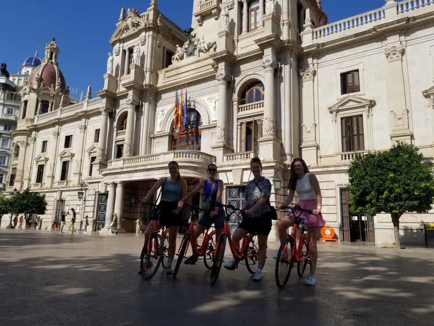 Valencia: Immersive Bike & E-Bike Storytelling Tour - Plaça de la Verge and the cathedral quarter