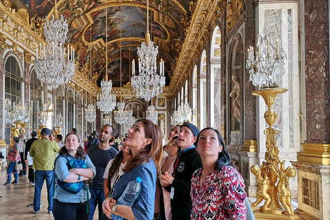 Versailles Bike Tour with Market, Gardens & Guided Palace Tour - The palace forecourt sets the scene