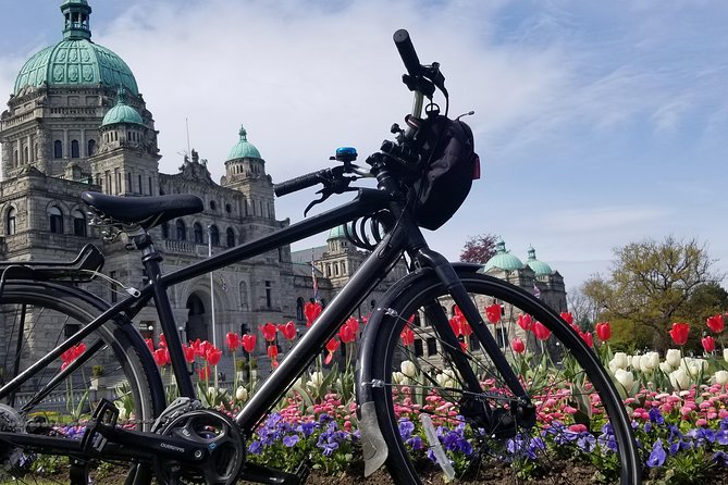 Victoria City Highlights Pedal or E-Bike Tour - Hoods & Legends - Starting at Huntingdon Manor on Belleville Street