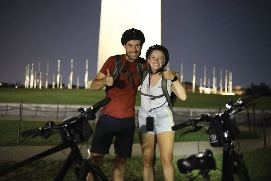 Washington DC: Monuments by Night Bike Tour - Korean War, Lincoln, and Vietnam Memorials