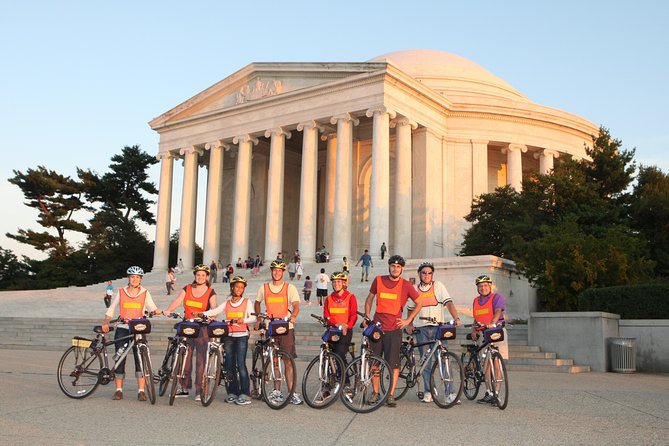 Washington DC Sites at Night Guided Bicycle Tour - MLK Memorial and the Tidal Basin