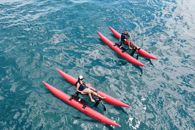 Water Bike Tour in South Maui - Following South Maui’s coast toward the reefs