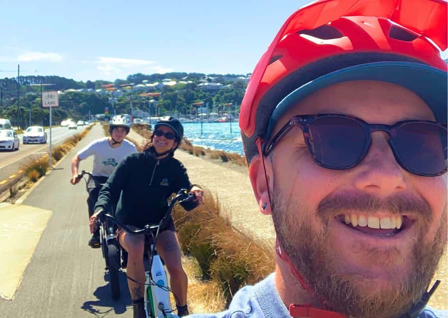 Wellington Electric Bike Rental - The waterfront route is the easiest first ride